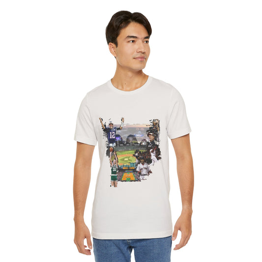 Hero’s Get Remembered, Legends Never Die Tee Boston