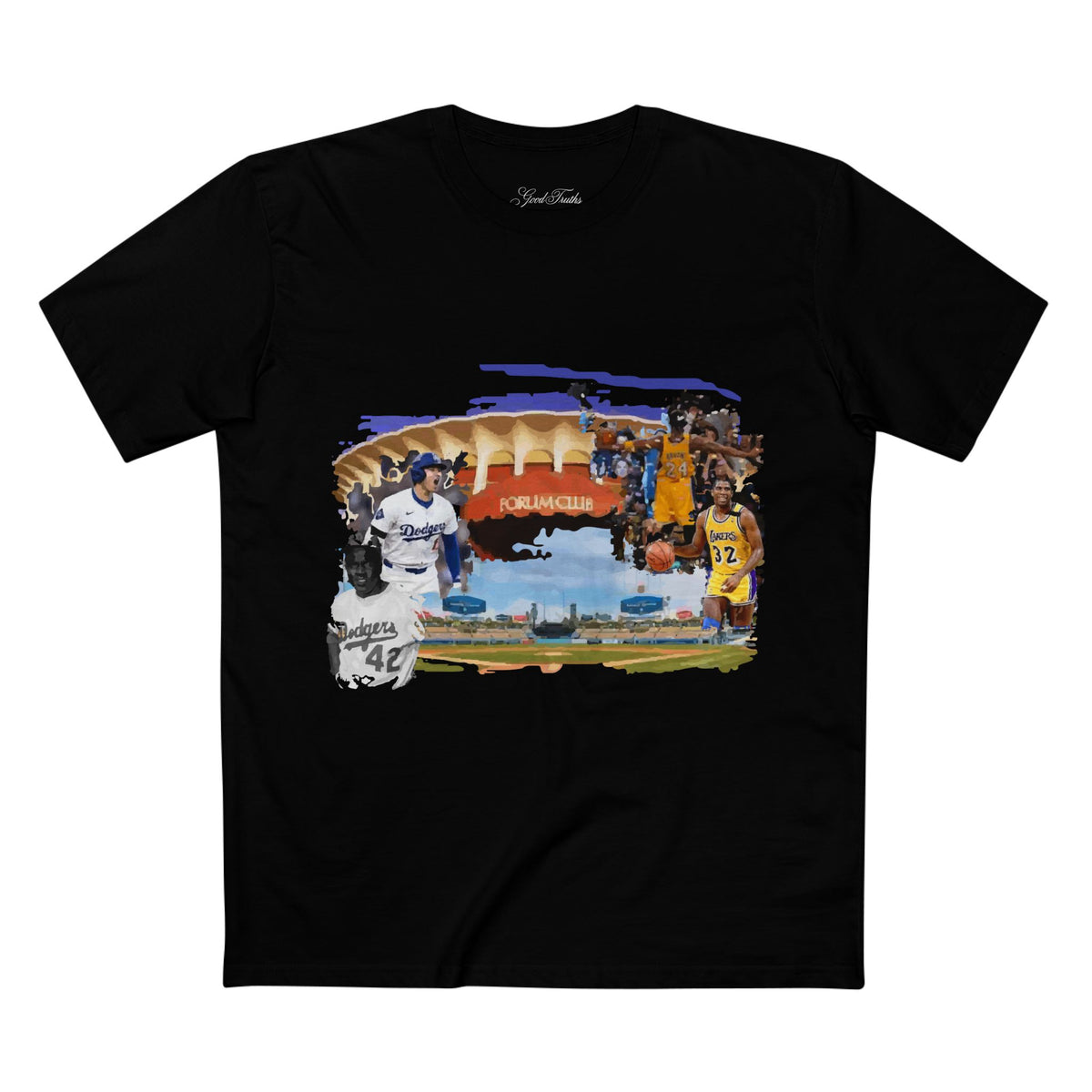 Hero’s Get Remembered Legends Never Die Tee Los Angeles