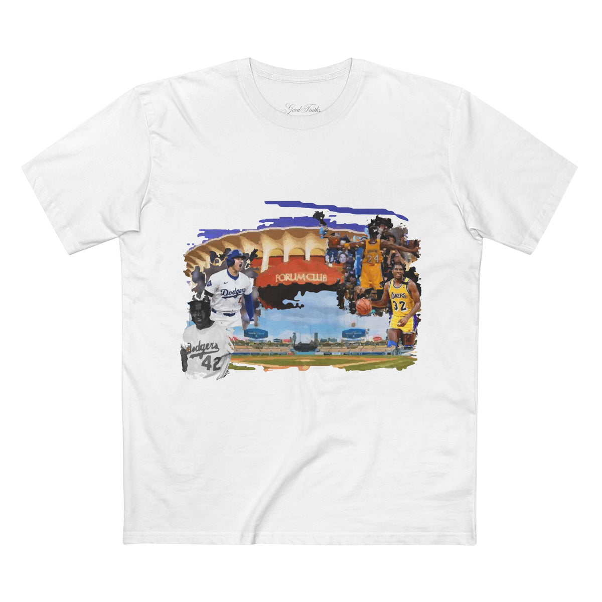 Hero’s Get Remembered Legends Never Die Tee Los Angeles